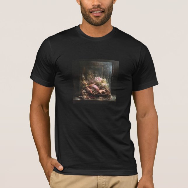 Beijo de Chef — Camiseta de Arte Fino Gótico (Frente)