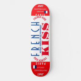 BEIJO FRANCÊS JMT PARIS 8, 1/4", skateboard Deck