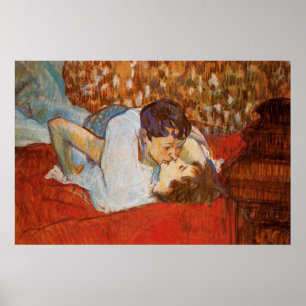 Beijo - Poster de Henri de Toulouse-Lautrec