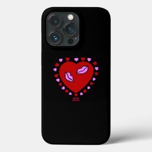 Beijos Cardíacos Adoráveis Apple iPhone 13 Pro Cas