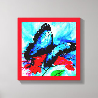 Beijos de borboleta impressão