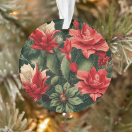 Beijos de Cactus & Desejos de Natal – Um Ornamento