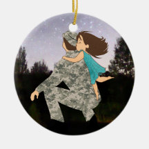 Beijos para enfeites de natal do pai