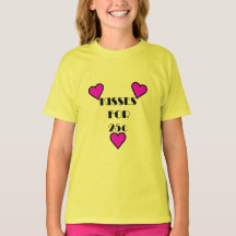 Beijos por 25 centavos - Camiseta Básica Feminina