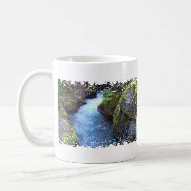 Beira afligida - 2 tomaram partido caneca da (Esquerda)