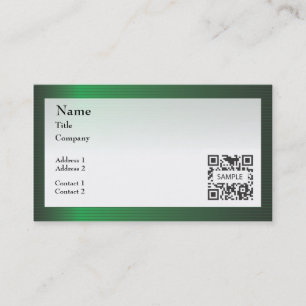 Beira verde da listra do modelo de cartão de