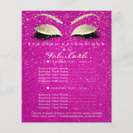 Bela Adormecida Folheto Dourado Confetti Rosa Quen