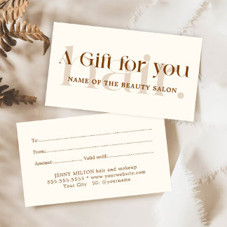 Bela Bela Marrom Elegante Simples