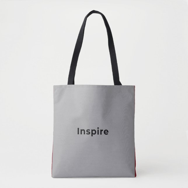 Bela bolsa tote cinza (Frente)