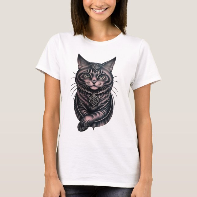 Bela camisa de gato (Frente)