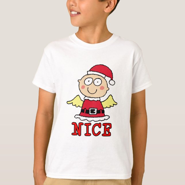 Bela camiseta não travessa (Frente)