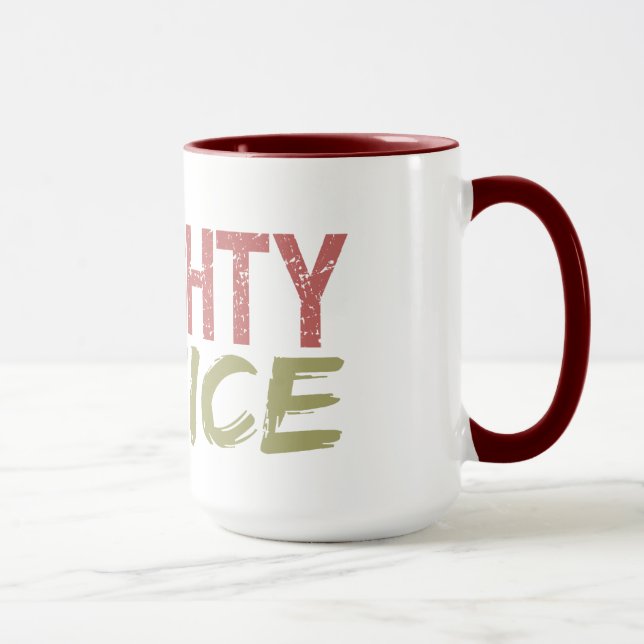 Bela caneca personalizada - escolha estilo, cor (Direita)