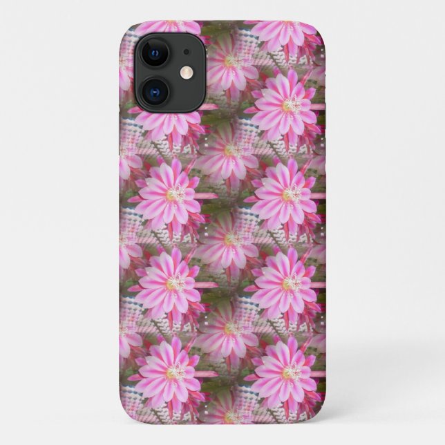 Bela capas de iphone de Flores (Verso)