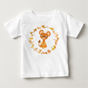 Bela Caricatura Lionesses Mandala Baby T-Shirt