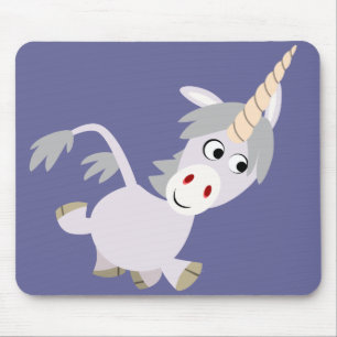 Bela Cartoon Facebook Unicorn Mousepad