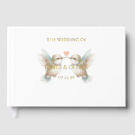 Bela e Adorável Besteira Hummingbird Foil Guestboo