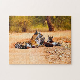 Bela Família Tigre, Quebra-cabeça de Jigsaw