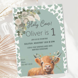 Bela Fazenda Verde Sagrada Convite de Aniversário 