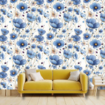 Bela flor azul-clara