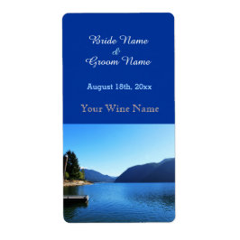 bela fotografia de paisana etiqueta de vinho de ca