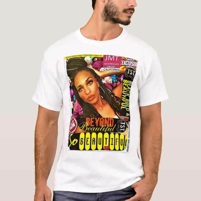 BELA KARESSA. Camiseta Básica Masculina (Frente)