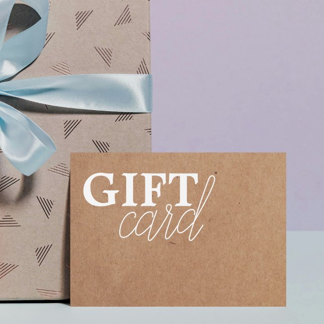 Bela Kraft Impressa Simples Moderna (Criador carregado)