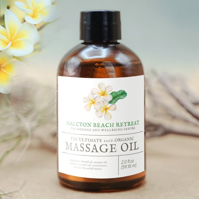 Bela massagem produto plumeria frangipani (Criador carregado)