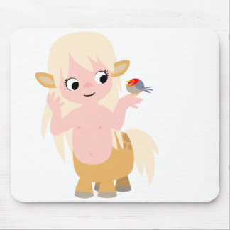 Bela pequena caricatura Centauress Mousepad