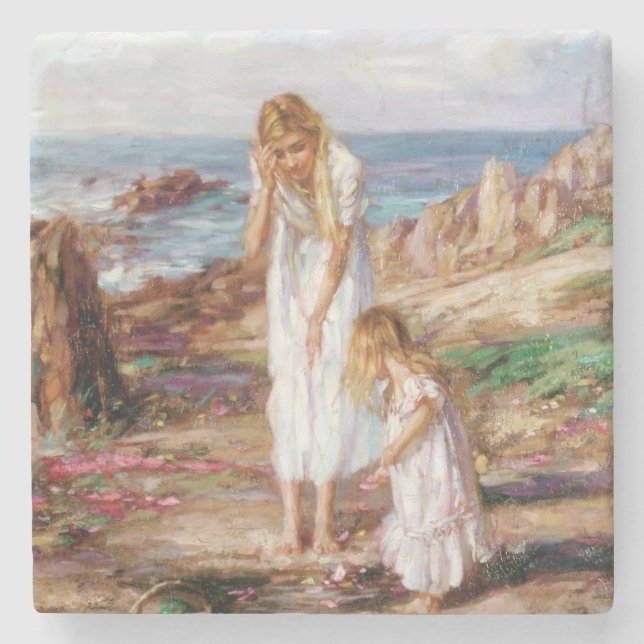 Bela Porta copos de Pedra de Arte (Frente)