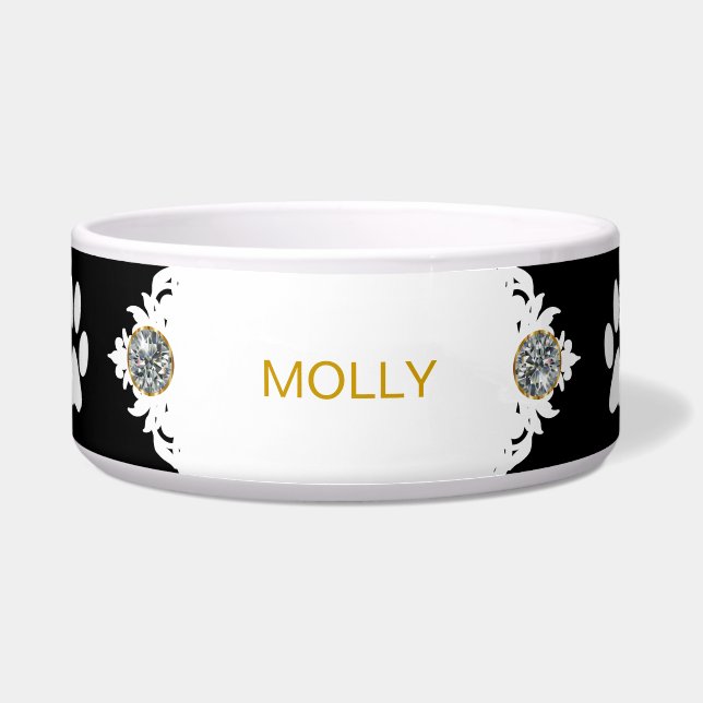 Bela Tigela Grande para Cachorro (Frente)