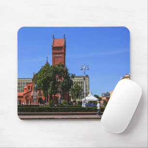 Belarus Беларусь Minsk Arquitetura Mouse Pad