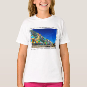Belarus Беларус Minsk Минск Arquitetura Camiseta