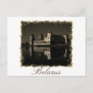Belarus Castelo Mir Arquitetura Cartão Postal