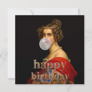 Beleza Bávara e Goma de Bolha Feliz Aniversário