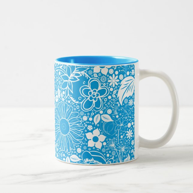 Beleza Botânica Luminosa Xícara De Café (Direita)