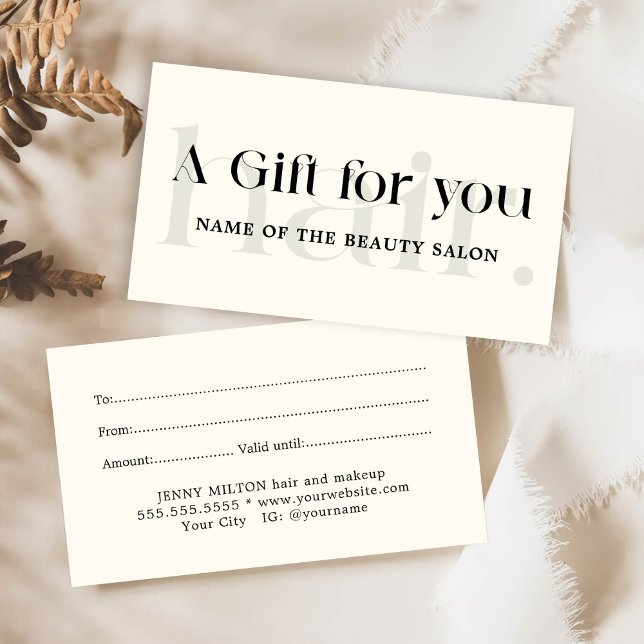 Beleza Branca Negra Simples Elegante (Criador carregado)