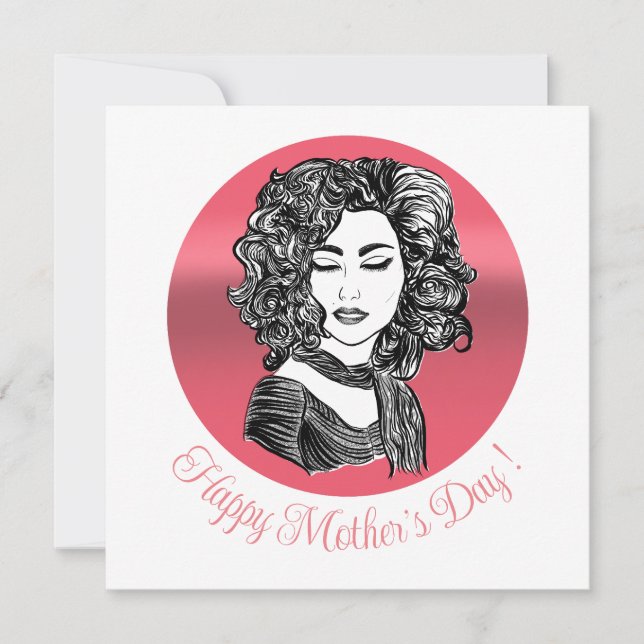 Beleza cabelos cacheados - dia das mães (Frente)