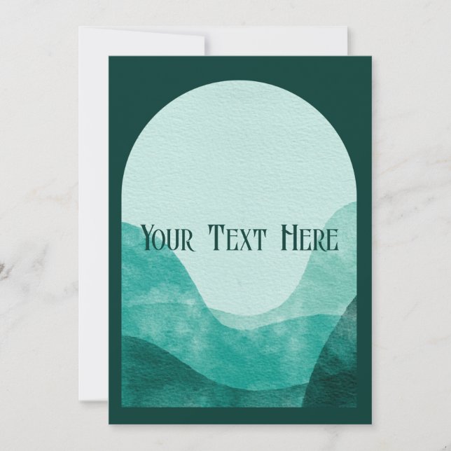 Beleza Celta | Convite Para Casamento (Frente)