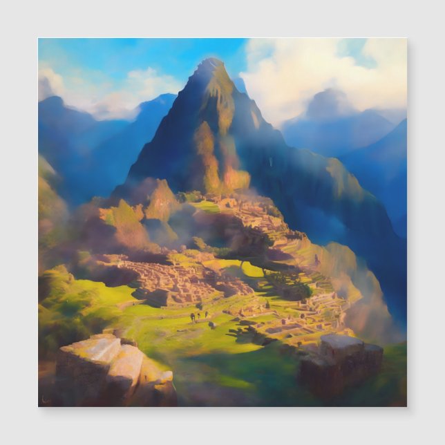 Beleza de Machu Picchu, Peru (Frente)