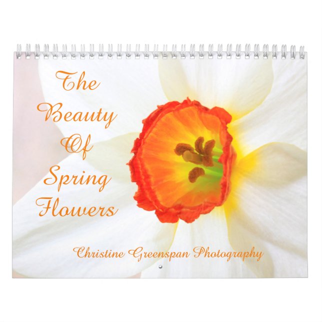 Beleza do Calendário das Flores da primavera (Capa)