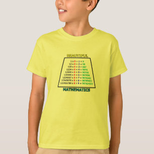 BELEZA DO T-Shirt MATEMÁTICO