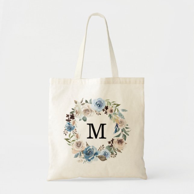 Beleza em Flor | Bolsa Tote Personalizada (Frente)
