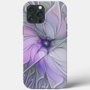 Beleza Impressionante Flor de Arte Fractal Abstrat