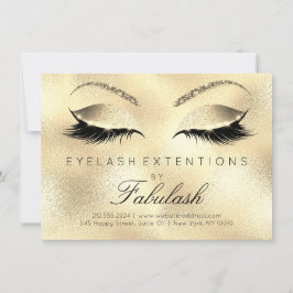 Beleza Lashes Extensão Salão Depois da Dourada Col