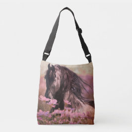 Beleza Negra Cavalo Frísia - Saco de Tote
