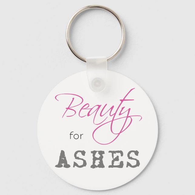 Beleza para Ashes Chaveiro (Frente)