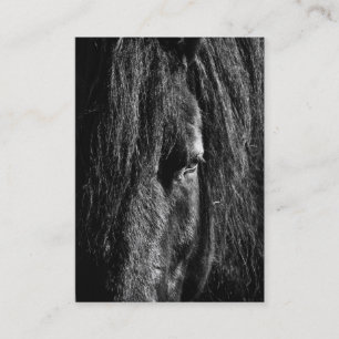 Beleza preta - cartão de visita