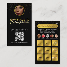 Beleza Unhas Mídia social Cartões de lealdade Dour