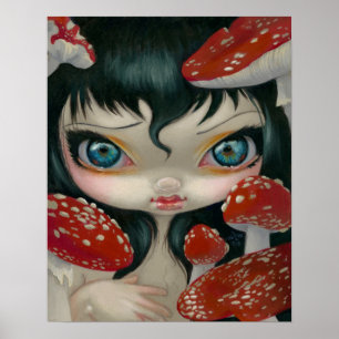 Belezas venenosas VI:  IMPRESSÃO do cogumelo do