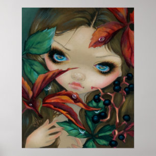 Belezas venenosas X: IMPRESSÃO da ARTE do Creepe